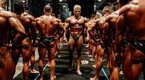 Bodybuilders entering the Olympia 2024 stage Bodybuilders entering the Olympia 2024 stage