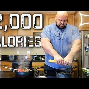 World's Strongest Man — Full Day of Eating (12,000+ calories) - YouTube