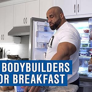 What Bodybuilders Eat For Breakfast | How Fouad "Hoss" Abiad Starts His Day