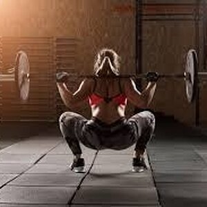 Woman  Squatting