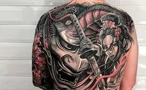 Bad ass back tattoo